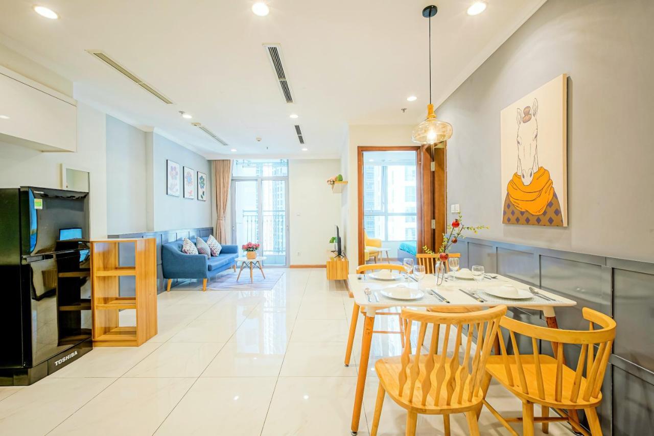 Mott Haven Apart - Vinhomes Central Park, Landmark 81 Area & Ice Rink Ho Si Minh-város Kültér fotó