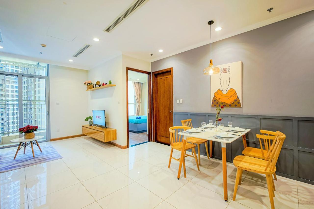 Mott Haven Apart - Vinhomes Central Park, Landmark 81 Area & Ice Rink Ho Si Minh-város Kültér fotó