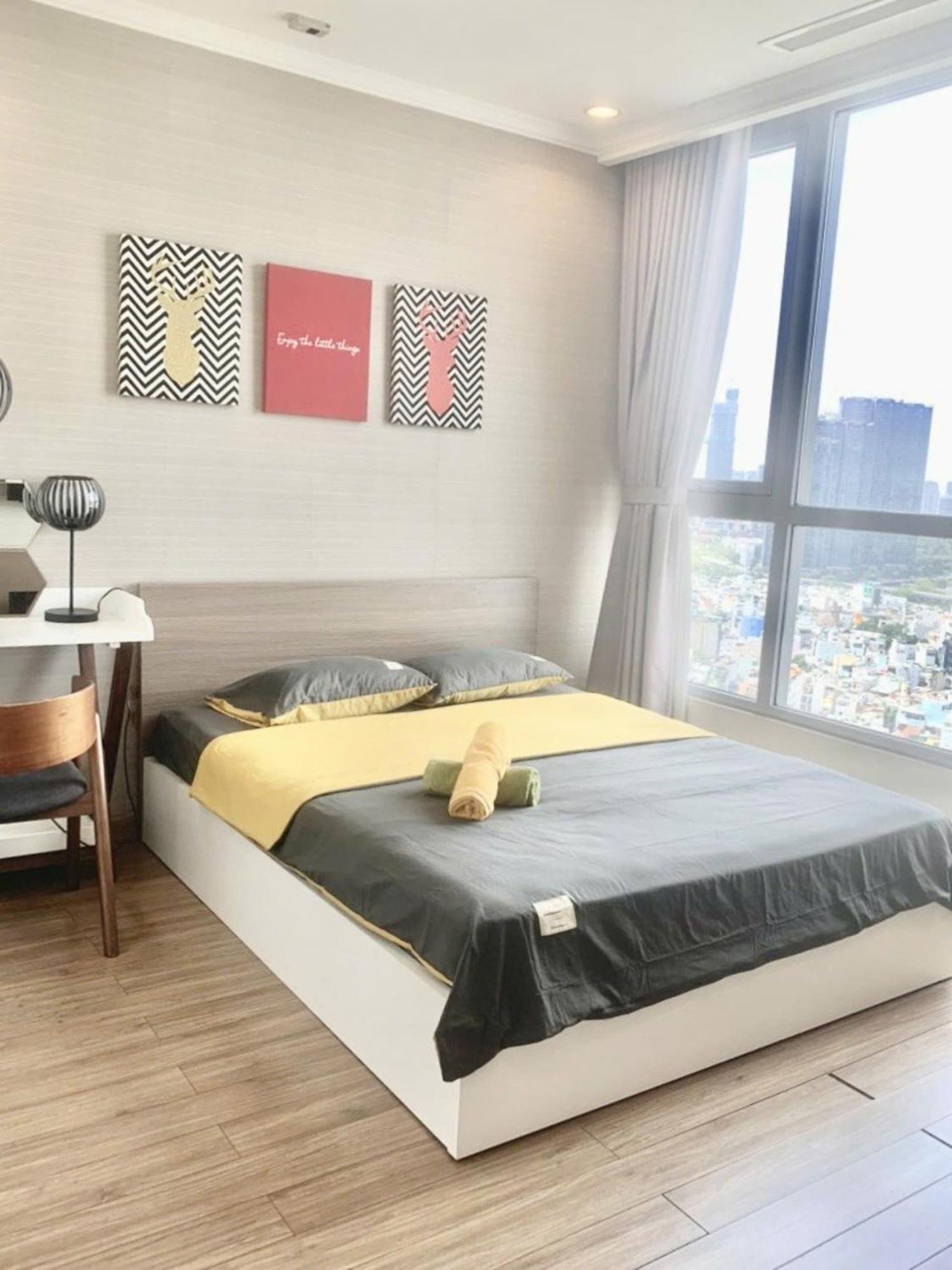 Mott Haven Apart - Vinhomes Central Park, Landmark 81 Area & Ice Rink Ho Si Minh-város Kültér fotó